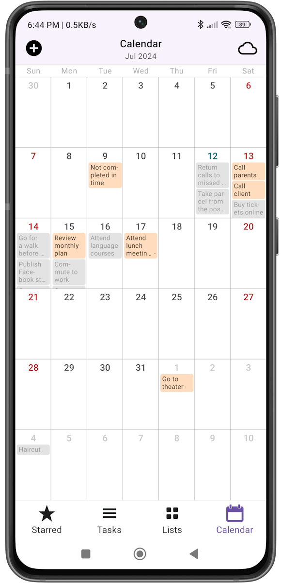 Calendar